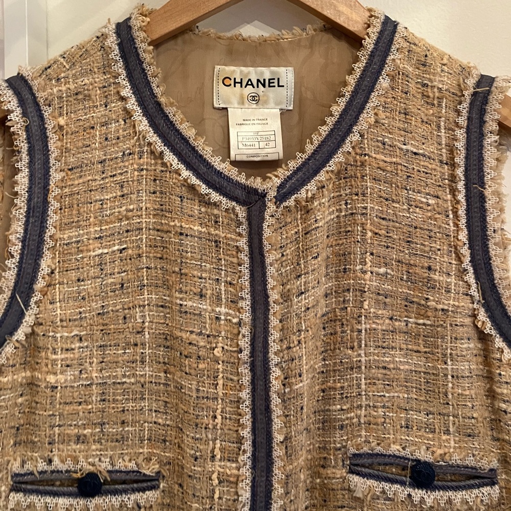 Chanel 09 tweed dress